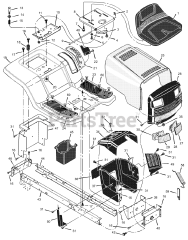 Murray 465617A - Murray 46" Lawn Tractor (2002)
