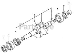 Echo WP-3000 - Echo Water Pump (SN: F0000 - F7298)