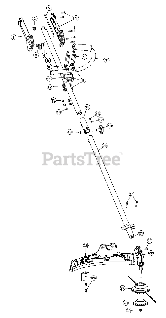 Cub Cadet Cc 4175 41bdc47c709 Cub Cadet String Trimmer 2010 General Assembly Parts Lookup With Diagrams Partstree