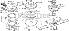 Honda HR21 SXA (HR21) - Honda 21" Walk-Behind Mower, Made in Japan (SN: HR21-1000001 - HR21-1051093)