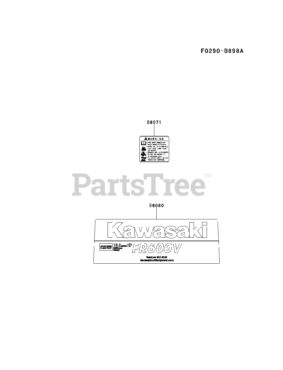 Kawasaki FR600V-CS17