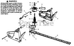 Paramount HT 1450 - Paramount Hedge Trimmer, Electric HEDGE TRIMMER