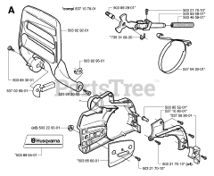 Husqvarna 357 XP - Husqvarna Chainsaw (SN: 20010100001 - 20014000000 ...