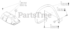 Shindaiwa 300 s - Shindaiwa Chainsaw Front Handle And Cylinder Cover