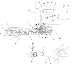 Toro 37798 (824 OE) - Toro 24" Power Max Snow Thrower (SN: 411309389 - 412999999) Piston and Head Assembly