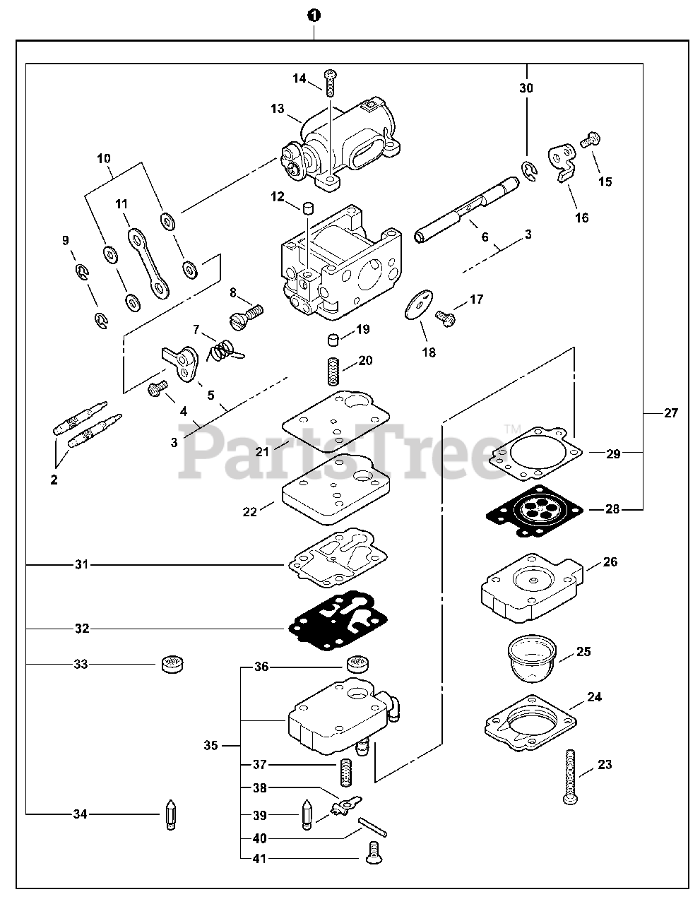 Echo PB500T Echo Backpack Blower Parts (SN P02212001001