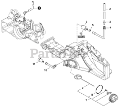 Echo CS-4910 - Echo Chainsaw (SN: F00712001001 - F00712999999)
