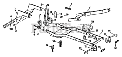 Cub Cadet Accessory - Cub Cadet 38" Deck Quick Attach Hitch w/Quick Attachment -38" Blade-