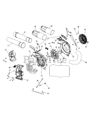 Brands BV 428 (41AS4BVG012) - Cub Cadet Handheld Blower (2012)