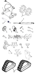 Ariens 726019 - Ariens Track Conversion Kit Track Conversion
