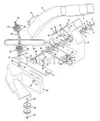 Gravely 50579 - Gravely Grass Bagger for GEM Tractor