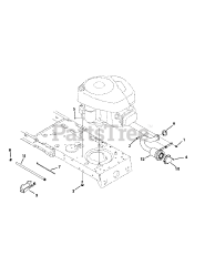 Columbia LT 3812 (13AC77KF897) - Columbia 38" Lawn Tractor (2013)
