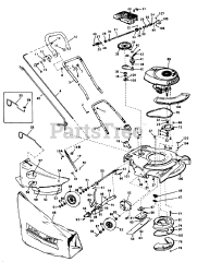 Lawn-Boy 3001 - Lawn-Boy Walk-Behind Mower (SN: 700000001 - 799999999) (1967) Model 8226 Grass Catcher Automower Parts List