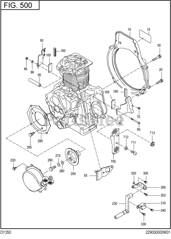 Subaru Robin DY350DS0061 DY35