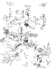 Tecumseh OHSK120-223601A - Tecumseh Engine Engine Parts List #1