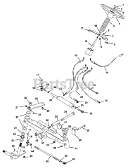 Gravely 51000 (24-G) - Gravely Lawn Tractor
