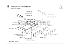Husqvarna MS 355 G - Husqvarna Masonry Saw (2010-06) CONVEYOR CART