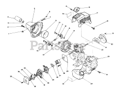 Toro 51637 (TC 2010) - Toro String Trimmer (SN: 010000001 - 019999999) (1991)