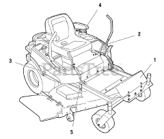 Snapper 360Z (B 2450 CE) (5900760) - Snapper 50" Zero-Turn Mower, 24hp