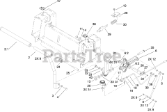 Toro 74375 (Z 5060) - Toro 50" TimeCutter Zero-Turn Mower (SN: 280000001 - 280999999) (2008)
