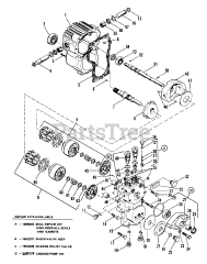 Simplicity 7018 H (1690366) - Simplicity Garden Tractor, 18hp Hydrostatic Pump (7012, 7016, &amp; 7018)