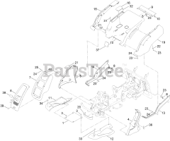Brands 75501 (eS 3200 DC) - Toro 81cm Rear-Engine Riding Mower, 72V (SN: 321000001 - 321999999) (2021)