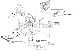 Generac QT03016GNSN - Generac 30kW Home Standby Generator (SN: 5686947 - 5931779) (2016) Governor Assembly (0G4930)