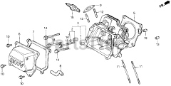 Honda EZ1400 A (EZEY) - Honda Generator, Made in Japan (SN: EZEY-1000001 - EZEY-9999999) CYLINDER HEAD