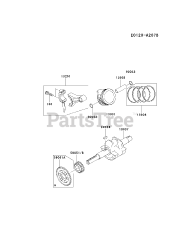 Kawasaki FJ100D-CS00 - Kawasaki Engine PISTON/CRANKSHAFT