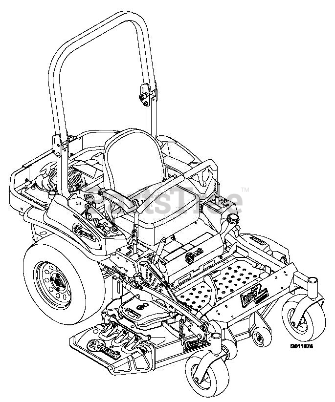 Exmark LZE22KA484 - Exmark 48