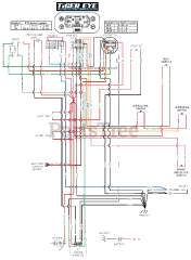 Scag STTII-61V-37BV-EFI - Scag Turf Tiger II 61" Zero-Turn Mower, 37hp Vanguard (SN: N1100001 - N1199999) Electrical Schematic - Briggs &amp; Stratton 37BV-EFI