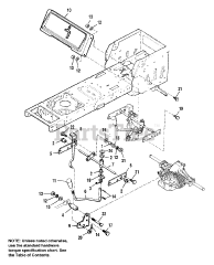 Massey Ferguson 2512 H (1692495) - Massey Ferguson Lawn Tractor, 12.5hp Hydro Transaxle - Group 2