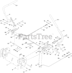 Toro 74766 TA (MX 4200) - Toro 42" TimeCutter Zero-Turn Mower (SN: 400000000 - 999999999)