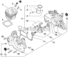 Echo CS-590 - Echo Chainsaw (SN: C25812001001 - C25812999999)