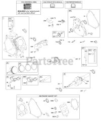 Briggs & Stratton 12L332-0115-F8 - Briggs & Stratton Horizontal Engine
