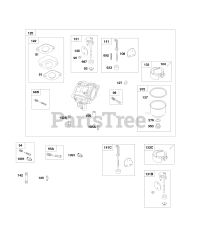 Briggs & Stratton 245437-0523-B1 - Briggs & Stratton Horizontal Engine Carburetor