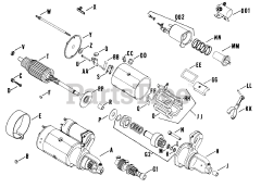Kohler K662-33503 - Kohler K-Series Engine, Made for Miller Electric, 24hp, 17kW Electric Start - Pg. 11.3 0225005194