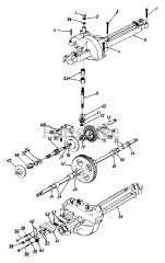 MasterCut by MTD 136E451F301 - MasterCut by MTD Lawn Tractor (1996) (Scotty's)