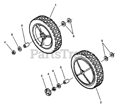 Snapper EFRP 216516TV (7084422) - Snapper 21" Walk-Behind Mower, 6.5hp Front Wheels