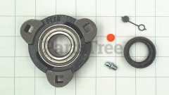 Bear Cat 16234B Flush Mount Bearing With Collar, 1" - image 1