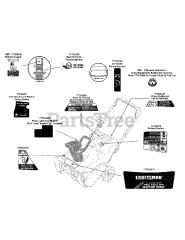 Craftsman 247.887200 (31AM2N5C799) - Craftsman Snow Thrower (2009) (Sears)