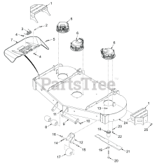 Scag SEVZ-52H - Scag EVZ 52" Zero-Turn Mower, Electric (SN: T4700001 - T4799999) SEVZ CUTTER DECK