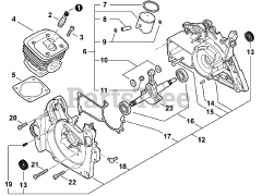 Echo CS-590 - Echo Chainsaw (SN: C36626001001 - C36626999999)