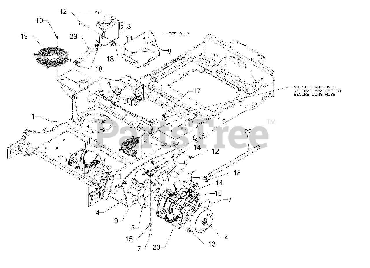 Cub Cadet PRO Z 900 KW 972L (53TIHMTY050) Cub Cadet 72" Pro Z Series
