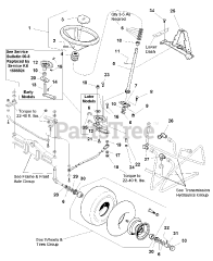 Simplicity 1693895 - Simplicity Landlord DLX 50" Garden Tractor, 18hp