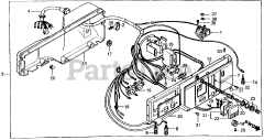 Honda EM2200 A (GE200) - Honda Generator, Made in Japan (SN: GE200-1000001 - GE200-9999999) CONTROL BOX