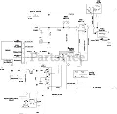 Gravely 992162 (PM 260M XDZ) - Gravely Pro-Master 60" Zero-Turn Mower, 27hp Kawasaki (SN: 003000 & Above) Wiring Diagram