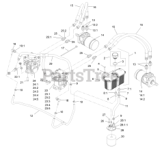 Exmark TTX691KAE524 - Exmark 52" Turf Tracer X-Series Walk-Behind Mower, Kawasaki (SN: 314000000 - 314999999) (2014)