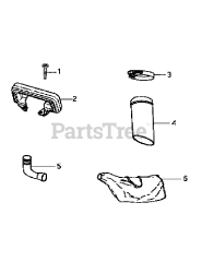 Cub Cadet 537 (590-537-150) - Cub Cadet Vac/Bag (2001) VacBag Assembly