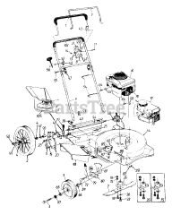 Ranch King 113-508A205 - Ranch King Walk-Behind Mower (1993)